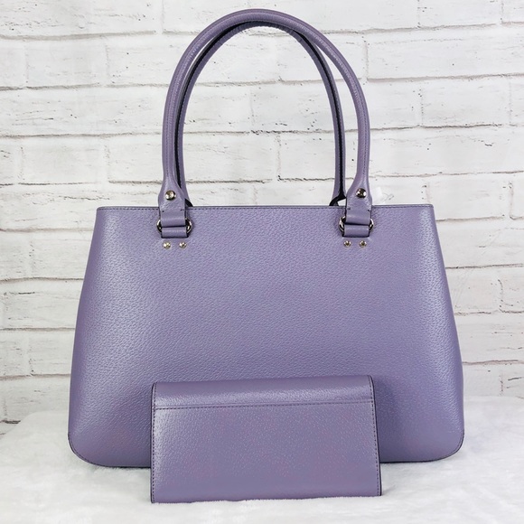 2PCS Kate Spade Wellesley Elena Tote Wallet Set - Picture 4 of 8